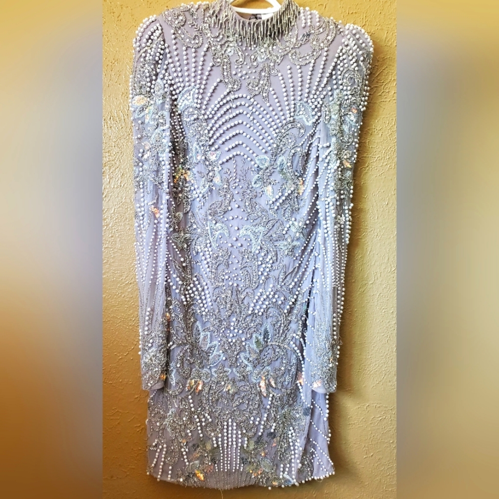 Asos beaded dress size 10